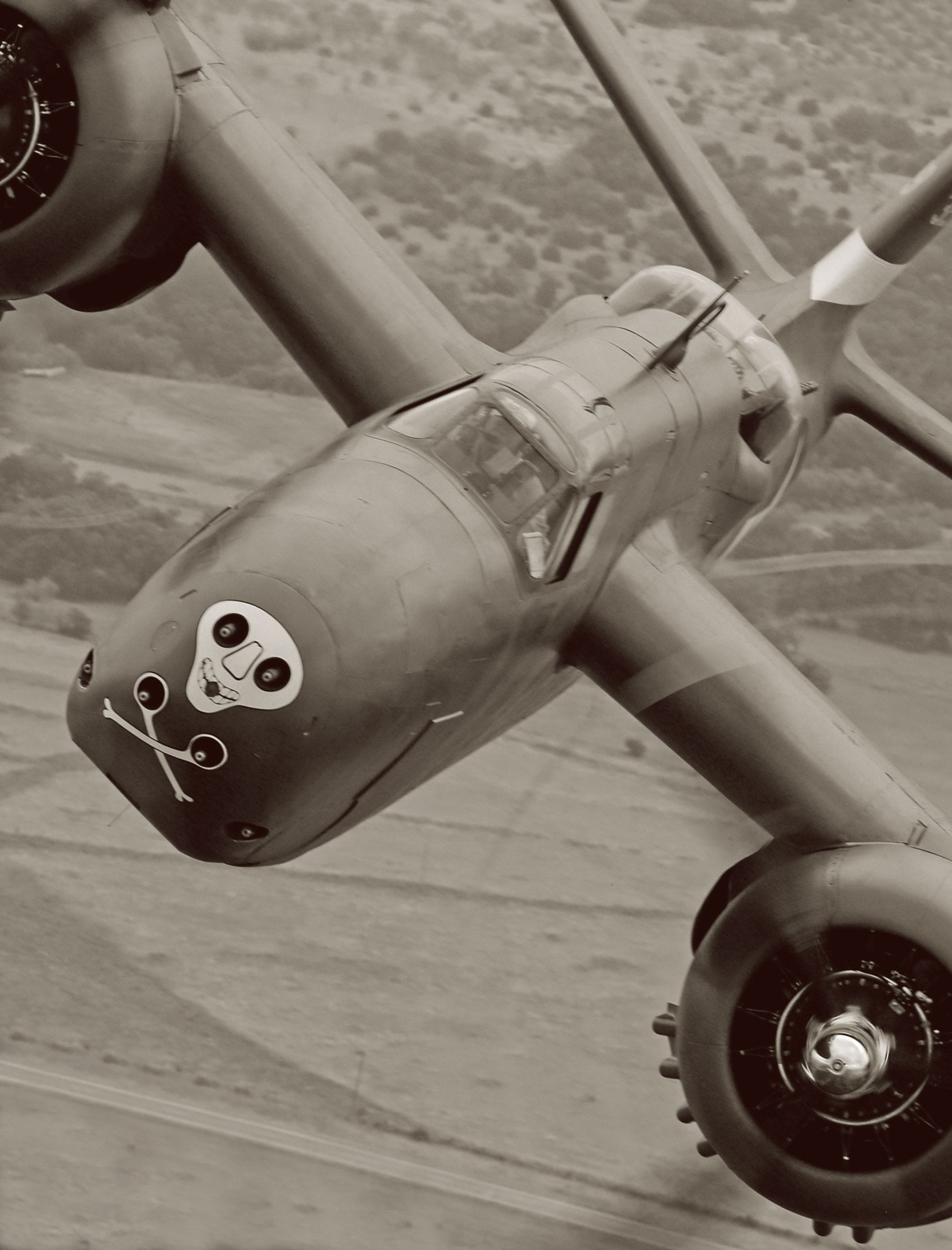 DOUGLAS A-20 HAVOC AN3771-1 WWII FUEL PRESSURE GAUGE